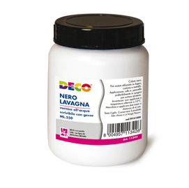 Vernice lavagna - 250ml - nero - cwr