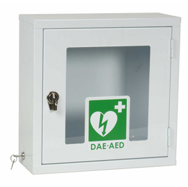 Visio teca per defibrillatore semiautomatico def040 - bianco - pvs
