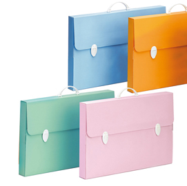 Valigetta polionda every line pastel - 27x37,5 cm - dorso 8 cm - balmar 2000