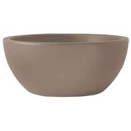 Vaso ciotola era - 25 l - cappuccino - teraplast