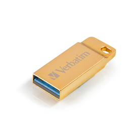Verbatim - usb 3.0 metal executive drive - oro - 99106 - 64gb
