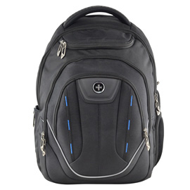 Zaino porta notebook 15,6'' terabyte nero swiss