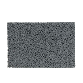 Zerbino super rally - pvc - 60x90 cm - grigio - velcoc
