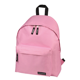 Zaino scuola basic - 30 x 40 x 15 cm - rosa - lebez