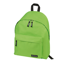 Zaino scuola basic - 30 x 40 x 15 cm - verde mela - lebez